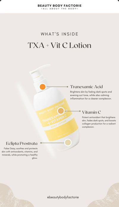 Tranexamic Acid + Vitamin C Body Lotion